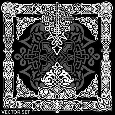 Russian Borders | Royalty-Free Vector Set | Shop Illustrated Books ...