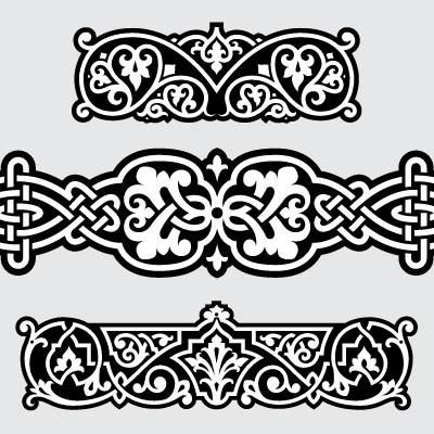 Russian Borders | Royalty-Free Vector Set | Shop Illustrated Books ...