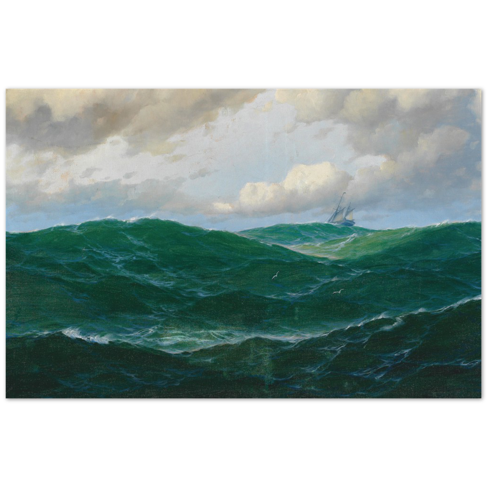 Print Material Ship on Rough Seas Gelato