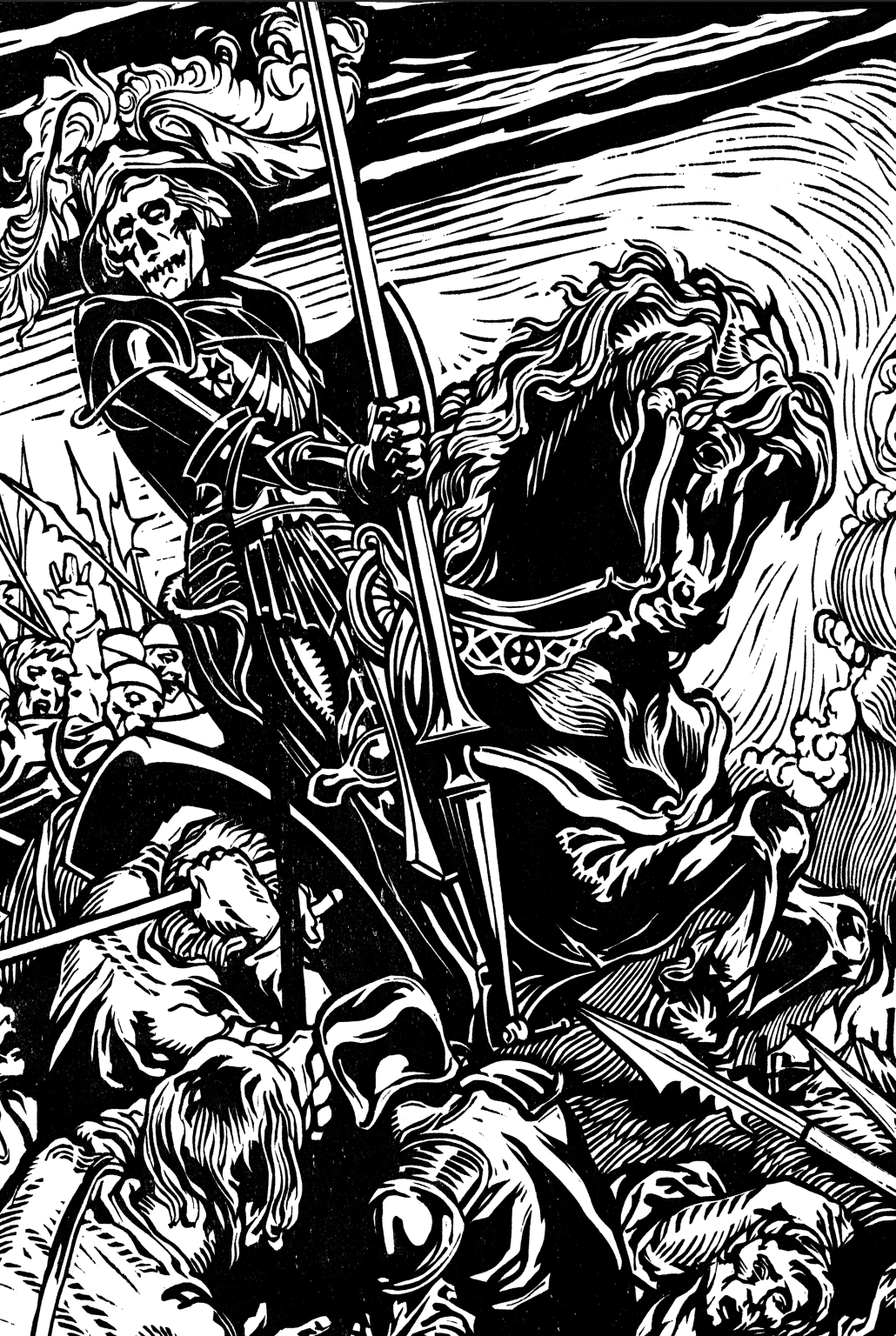 Book Skeletons Illustrated Monthly