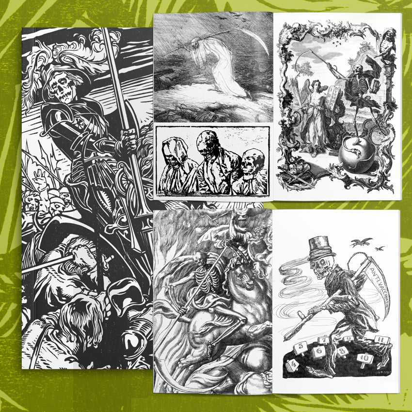 Book Skeletons Illustrated Monthly