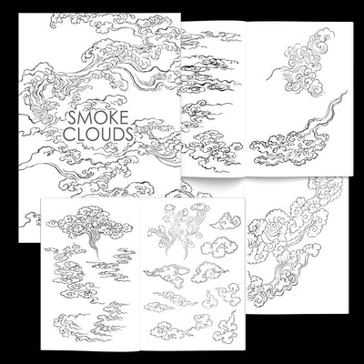 Book Smoke Clouds Illustrated Monthly