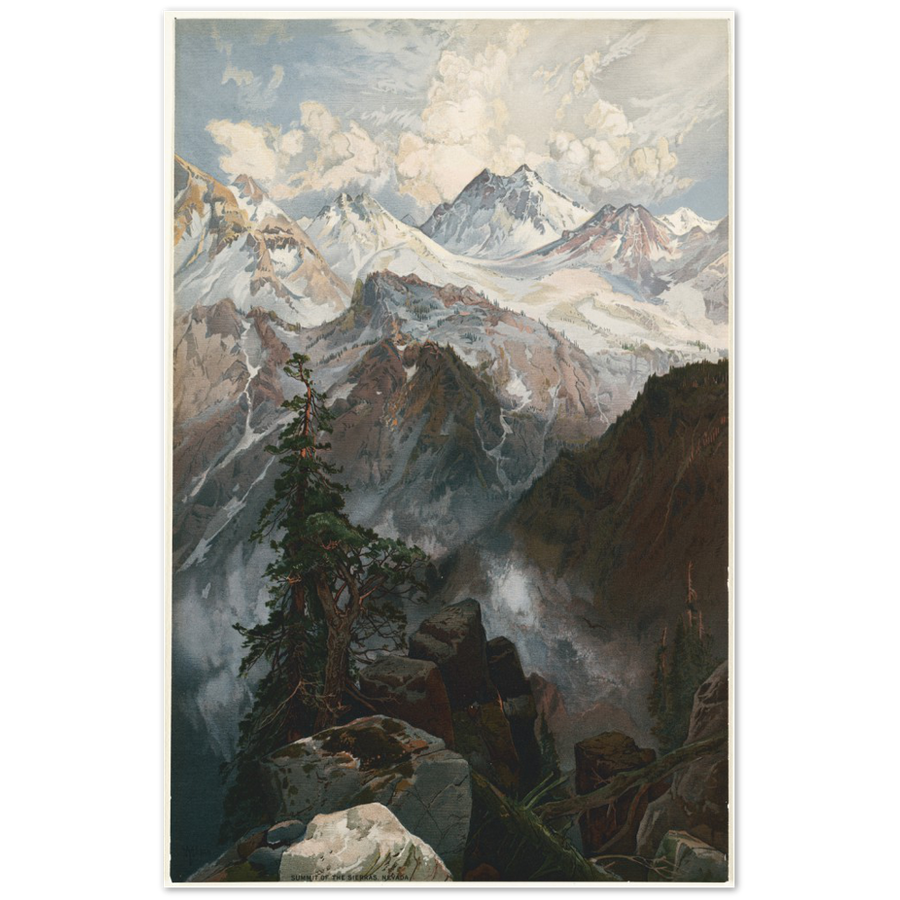 Print Material Summit of the Sierras Gelato