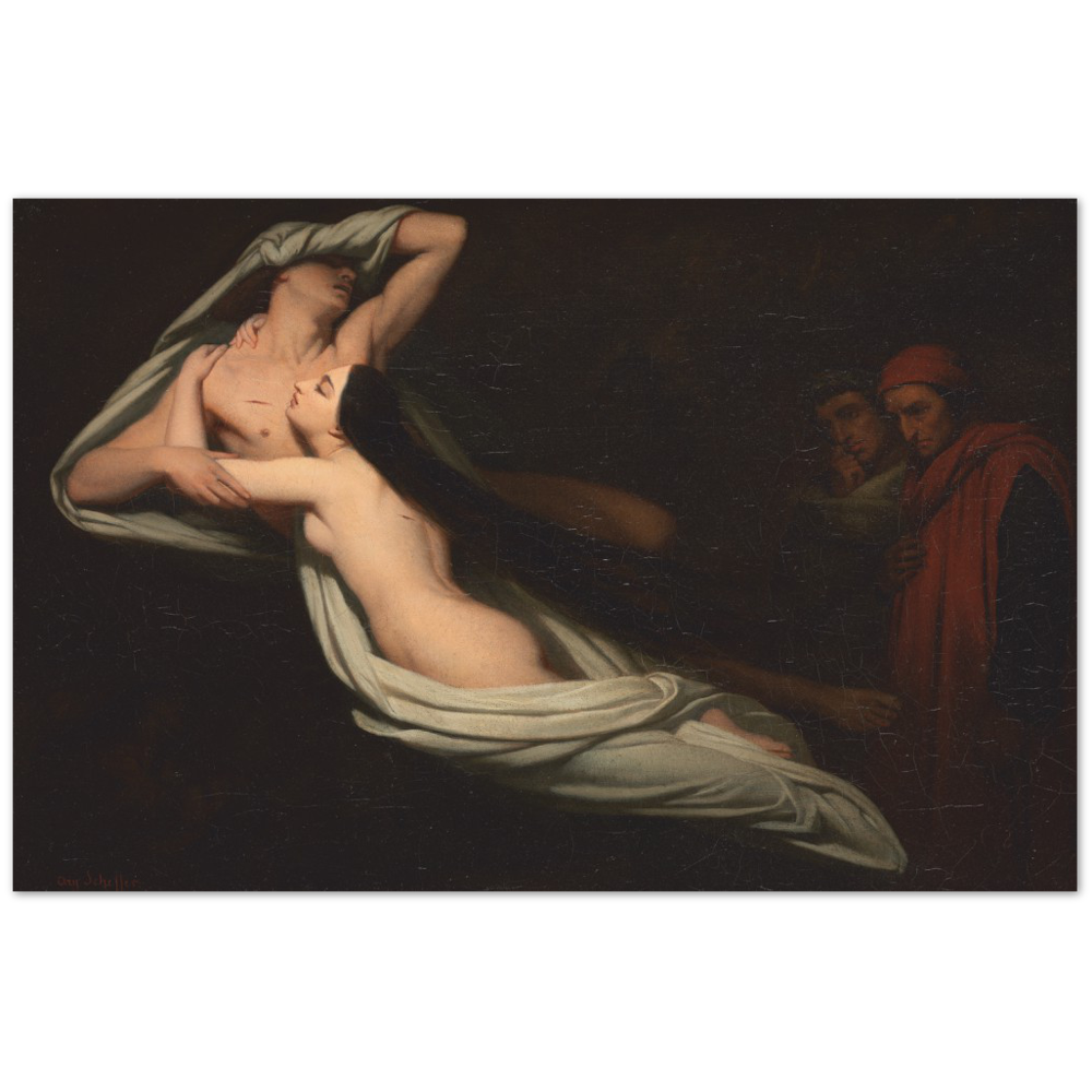 Print Material The Shades of Francesca Da Rimini and Paolo Gelato