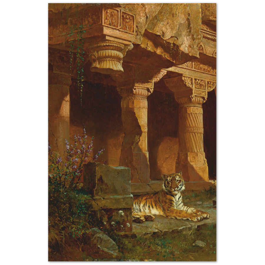 Print Material Tiger At Rest Gelato