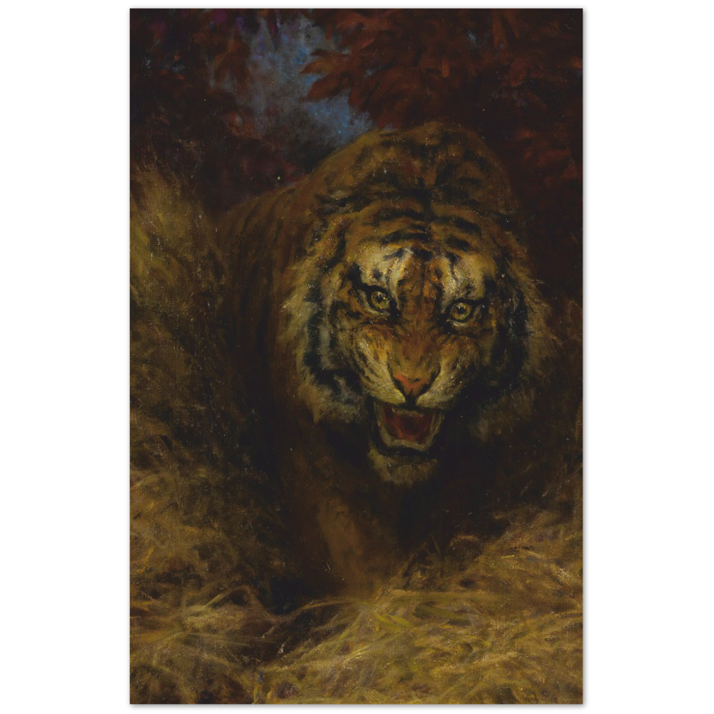 Print Material Tiger In The Grass Gelato