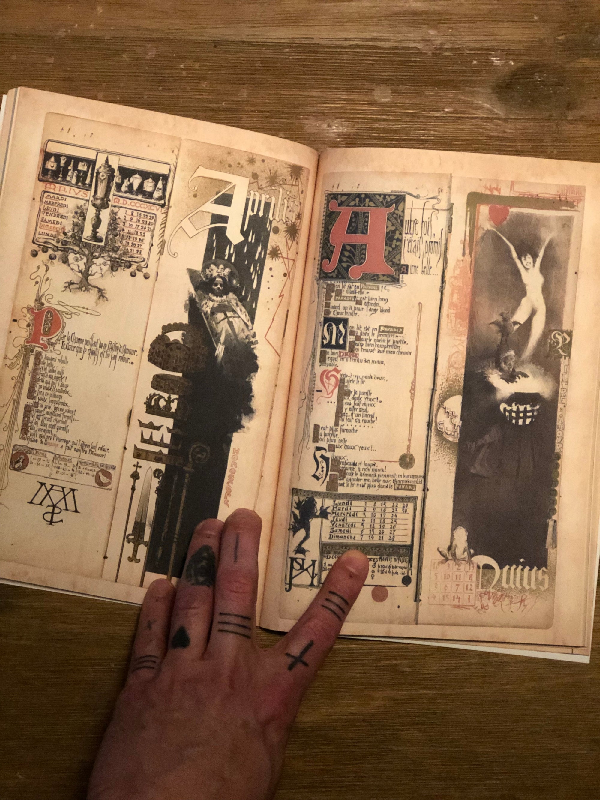 Book Unholy Illustrated Monthly