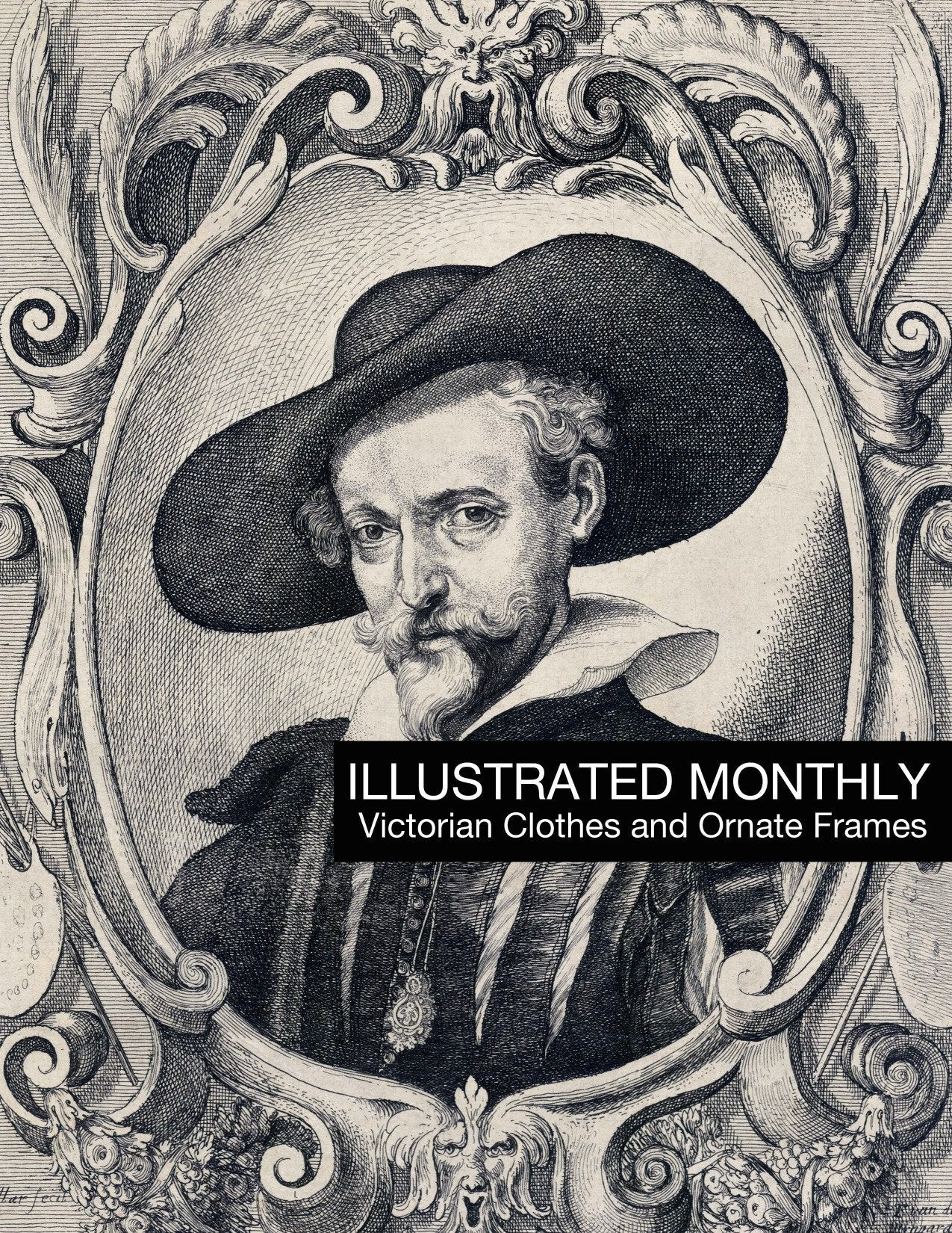 Victorian Portraits and Ornate Frames